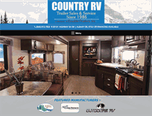 Tablet Screenshot of countryrvs.com